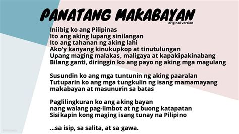 panatang makabayan 1980|Historian explains ‘Panatang Makabayan’ .